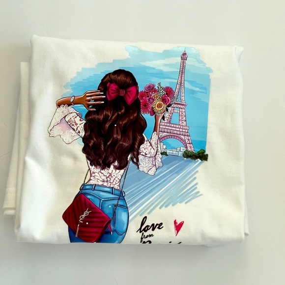 Graphic T-Shirt Handmade size (M) - Picture 3 of 4